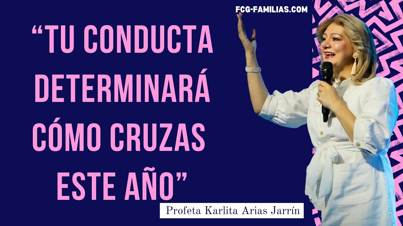 TU CONDUCTA DETERMINARA COMO CRUZAS ESTE AÑO